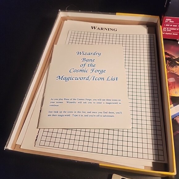 Wizardry Bane of the Cosmic Forge For Amiga Video Game Computer System - Picture 5 of 13